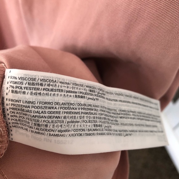 MNG by MANGO Minimalist Pink Maxi Dress Sz 2 - Picture 14 of 14